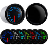 Tinted 7 Colour Oil Temp Gauge(℃)