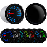 Tinted 7 Colour Volts Gauge